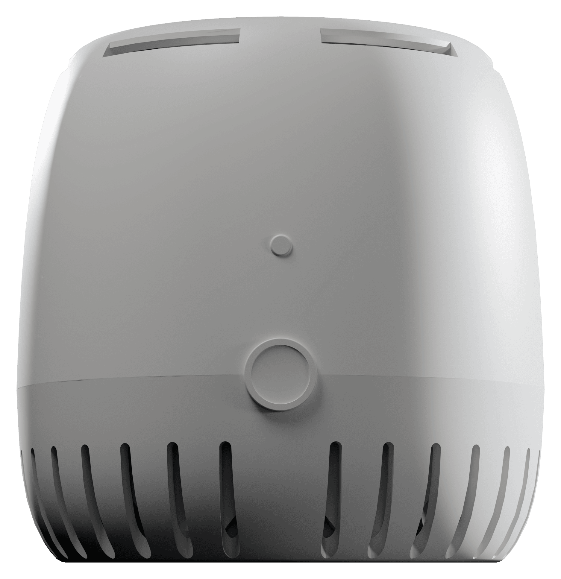 GS-01, the Grow Sensor PRO: matte white instrument with a vented base, head-on studio render