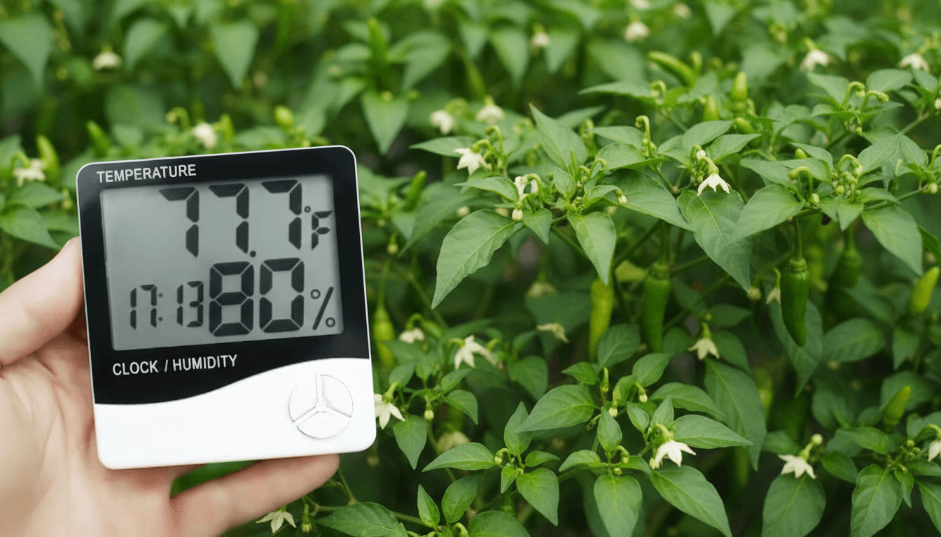 Simple temperature and humidity monitor
